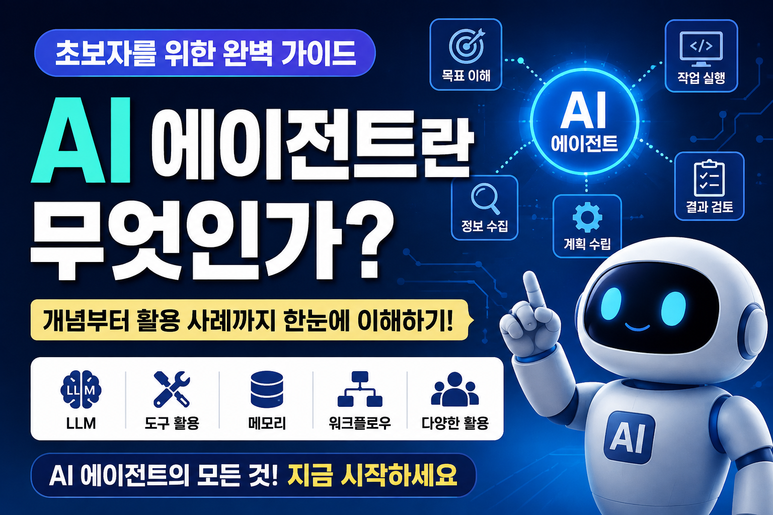 AI 에이전트란 무엇인가? 초보자를 위한 완벽 가이드 (2026년 최신)