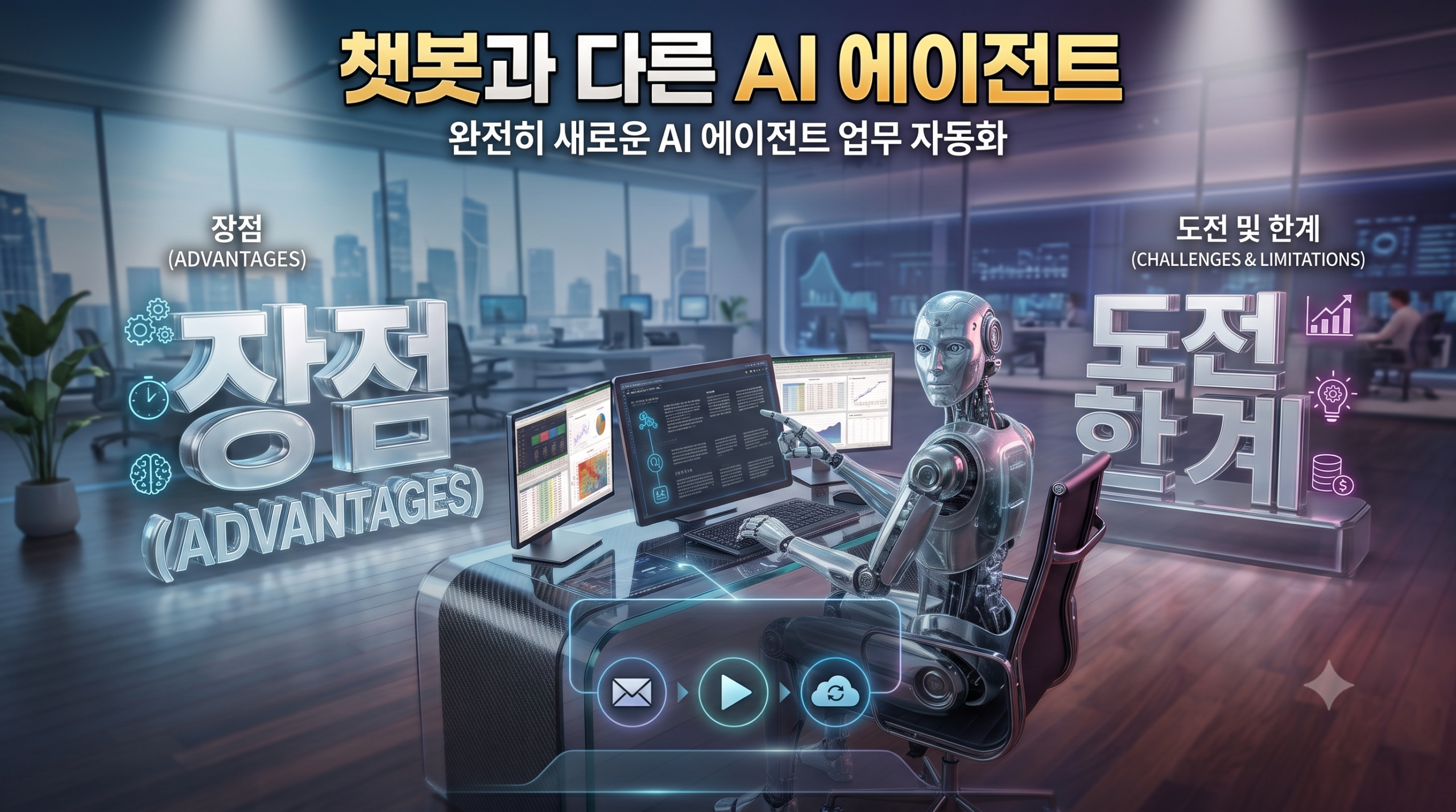 챗봇과 다른 AI 에이전트 썸네일
